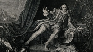 David Garrick als „Richard III.“ von William Hogarth, 1746