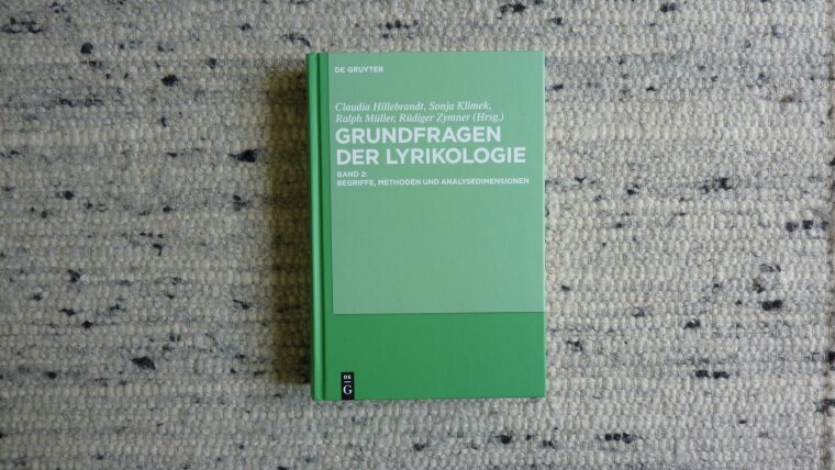 Hillebrandt / Klimek / Müller / Zymner: Lyrikologie